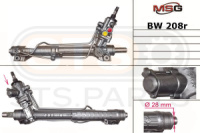 Рулевая рейка с ГУР восстановленная BMW 5 E39 97-04