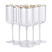 Набір келихів для вина Stunning 6 штук по 450 мл, прозорий