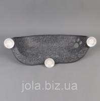 Спальное место для кошки, оконная лежанка-гамак с присосками 52 см