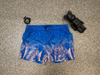 Сині чоловічі пляжні шорти | 13-180