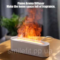 Зволожувач повітря – арома дифузор Diffuser А3 з пультом, ультразвуковий зволожувач з ефектом полум'я