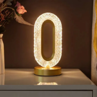 Настольная Лампа Ночник с Кристаллами Creatice Table Lamp 14 Аккумуляторный от USB