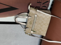 Сумка COACH Mini Gallery Crossbody молочний