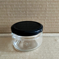 Баночка скляна «МАЙЯ» 100 мл, металева кришка