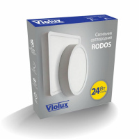 Світильник LED Violux НББ RODOS квадрат 24W 5000K IP20