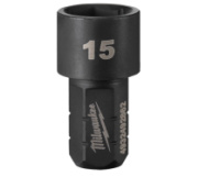 Головка-вставка 14,4мм Hex MILWAUKEE, FPTR-PTS15, 15мм (для M12 FPTR)