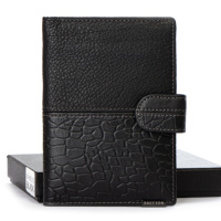 PODIUM Кошелек BE Мужской кожа BRETTON 42-NDL10 black