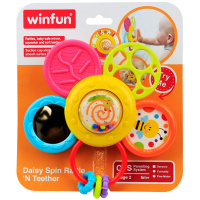 Погремушка прорезыватель Цветок 0776-NI 15 см