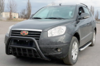 Кенгурятник WT002 Black (нерж.) для Geely Emgrand X7 2011- гг