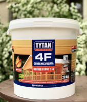Tytan Деревозахисний засіб 4F ВОГНЕБІОЗАХИСТ 5кг червоний