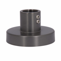 Кріплення стійки Qtap (60х37х25,3) для душової системи Vlasta New Gunmetal Black PVD QTVLA6037253GMB49695