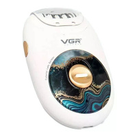 Епілятор VGR V-706 • Акумуляторний жіночий пінцетний епілятор VGR V-706 з USB заряджанням для видалення волосся вдома