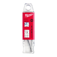 Свердло по металу HSS-R MILWAUKEE DIN338, діаметр 1,0х34х12мм, (10шт), пластикова коробка