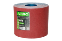 Шлифовальная шкурка Apro 200 мм x 50 м x P80 тканевая (828144)