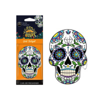 Ароматизатор Aroma Car Cellulose Dia De Los Muertos - Gold Tatoo сухий