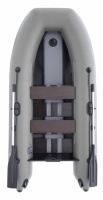 Надувная лодка Jetmar 3м серая, узкий привальник