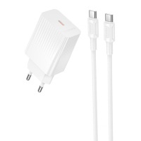 МЗП Borofone BAS73A Source PD20W (1USB-C) + кабель Type-C to Type-C