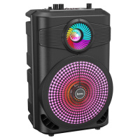 Портативна колонка HOCO BS46 Mature outdoor BT speaker, 10W, Black (6931474754080)
