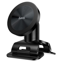 Автотримач для телефона HOCO H97 Eminent Ring Magnetic Car holder(center console) Black (6942007673020)