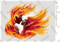 Схема під вишивку Палаюча пристрасть