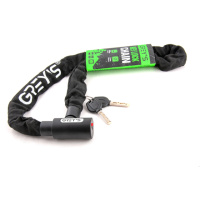 Велозамок Grey's ланцюговий ключ 6*1000мм