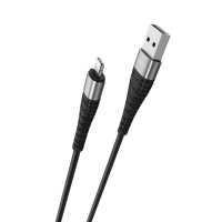 Кабель Borofone BX32 USB to Lightning 1m black