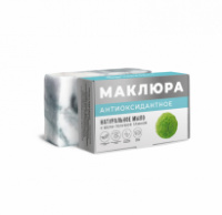 Мыло Антиоксидантное с бело-голубой глиной МАКЛЮРА 100 г Крымский Лекарь