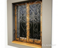 Решетка кованная на окна Q16