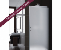 Двері в душову кабіну Aquaform Nigra 90см, 103-092112Р, скло сатин