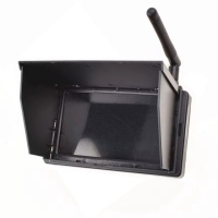 FPV монітор 4.3 дюйми з сонцезахисною шторкою для відображення відеосигналу від дронів 5.8 ГГц Nectronix F48