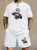 Комплект футболка та шорти ДТФ,Турецька якість не кашлатиться