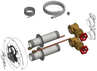 Комплект обв'язки протитечії Pahlen Jet Swim Motion, під бетон