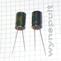 16V 1500mF 1016 105°C CHONGX VEHT LOWESR 1500µF 1500uF 16V Конденсатори електролітичні