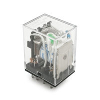 Реле электромагнитное CHINT JZX-22F(D)/2Z, DC12V, контактная группа 2CO+2NO, (0,9~1,2) Вт, номинальный ток 5А, катушка 160×(1±10%)Ом, 27,5*21,5*35,5мм