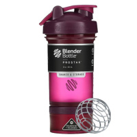 Шейкер спортивний BlenderBottle ProStak 22oz/650ml з 2-ма контейнерами Plum