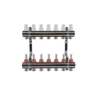 Колектор з витратомірами SD Plus 1« 7 виходів SDO235W7