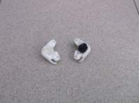 Кронштейн, качелька тяги блокировки замка двери Ауди 80