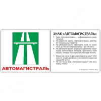 Дорожные знаки. Карточки Домана. Мини. 60 шт.