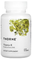 Thorne Vitamin K (3-K Complete) 60 капс.