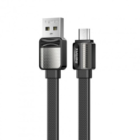 Кабель USB Remax microUSB Platinum Pro RC-154m-Black 1 м