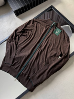 Трикотажна кофта Vincenzo Balenti коричнева sg303