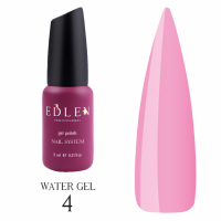 Water Gel Edlen №4 Яскраво рожевий 9 ml.