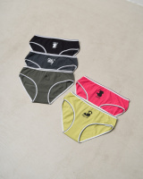 Кольорові батальні трусики - бавовна - Cats   р.  2XL,3XL,4XL   5 шт.