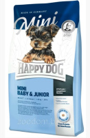 Сухий корм Happy Dog Mini Baby&Junior для цуценят дрібних порід, 4 кг