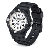 Чоловічий годинник Casio MRW-200H-7B — Спортивна модель 10 ATM з індикацією дня тижня та дати