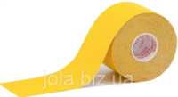 Кинезио тейп Kinesiology Tape желтый 5 см × 5 м эластичный пластырь для спорта и реабилитации
