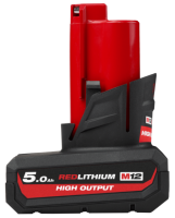 Акумулятор Li-Ion HIGH OUTPUT MILWAUKEE, M12 HB5 5Аг