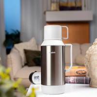 Термос питьевой Magio MG-1052S 1800 мл белый