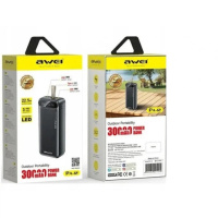 Портативний акумулятор Power Bank AWEI PA12 з ємністю 30000 mAh.8413