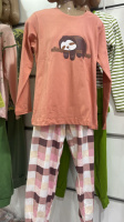 Підліткова піжама на дівчинку зі штанами - Лінивець  8-9, 10-11, 12-13, 14-15 років